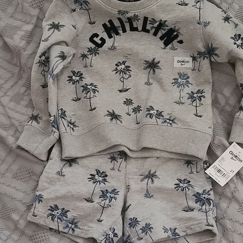 Toddler clothes 3t 11 shorts 6 shirts and sweater